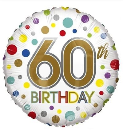 60th Birthday Balloon