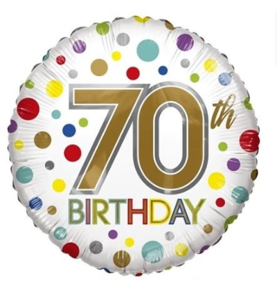 70th Birthday Balloon