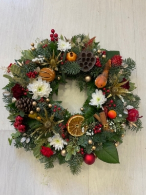 Christmas Grave Wreath