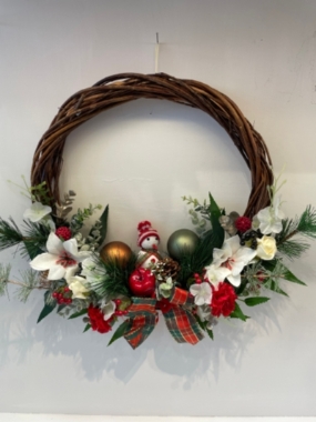 Christmas Artificial Door Wreath 3